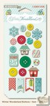 My Minds Eye - Winter Wonderland - Decorative Buttons